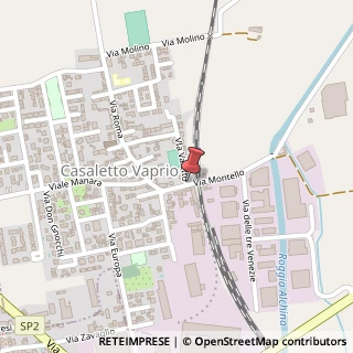 Mappa Via Vialetto, 2, 26010 Casaletto Vaprio, Cremona (Lombardia)