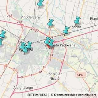 Mappa Viale della Navigazione Interna, 35127 Padova PD, Italia (4.71727)