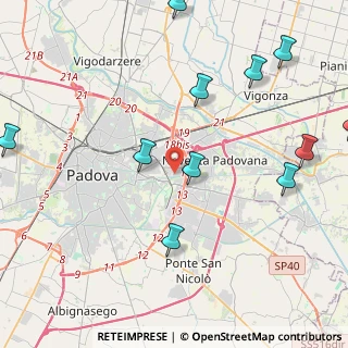 Mappa Viale della Navigazione Interna, 35127 Padova PD, Italia (5.41182)