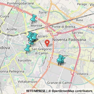 Mappa Viale della Navigazione Interna, 35127 Padova PD, Italia (1.77083)