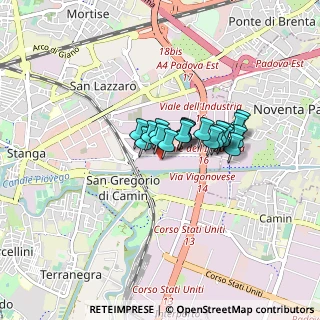 Mappa Viale della Navigazione Interna, 35127 Padova PD, Italia (0.5175)