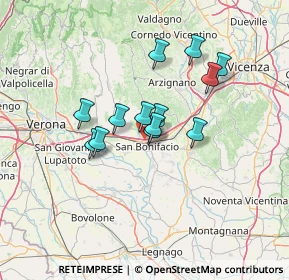 Mappa Via Fornace, 37038 Soave VR, Italia (10.12538)