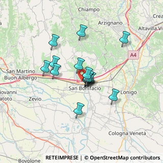 Mappa Via Fornace, 37038 Soave VR, Italia (5.032)