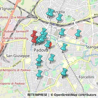 Mappa Via Giovanni Anghinoni, 35121 Padova PD, Italia (0.87)