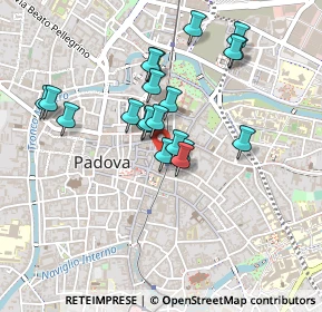 Mappa Piazza Camillo Benso Conte di Cavour, 35122 Padova PD, Italia (0.3915)