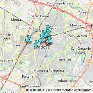 Mappa Riviera dei Ponti Romani, 35121 Padova PD, Italia (1.25636)