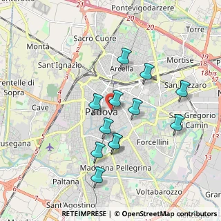 Mappa Via Giovanni Anghinoni, 35121 Padova PD, Italia (1.6825)