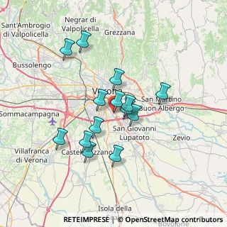 Mappa Via Riccione, 37134 Verona VR, Italia (5.79643)