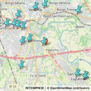 Mappa Via Riccione, 37134 Verona VR, Italia (3.302)