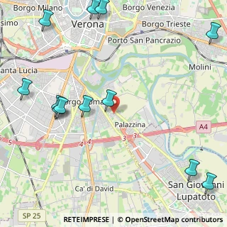 Mappa Via Riccione, 37134 Verona VR, Italia (2.9875)