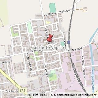 Mappa Piazza Maggiore, 7, 26010 Casaletto Vaprio, Cremona (Lombardia)