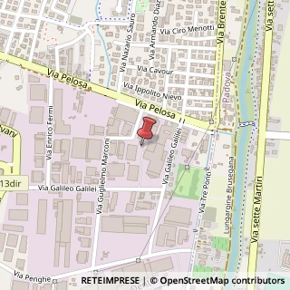 Mappa Via G. Galilei, 2/L, 35030 Selvazzano Dentro, Padova (Veneto)