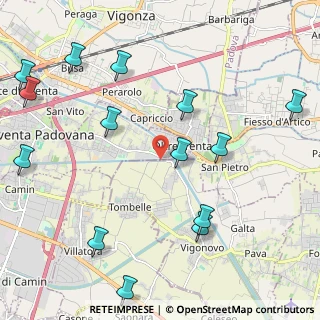 Mappa Via Giuseppe Toniolo, 30030 Vigonovo VE, Italia (2.71786)