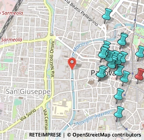 Mappa Via San Pietro, 35139 Padova PD, Italia (0.613)