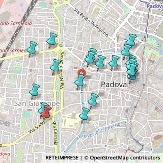 Mappa Via San Pietro, 35139 Padova PD, Italia (0.5305)