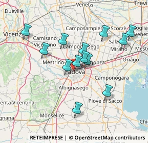 Mappa Via San Pietro, 35139 Padova PD, Italia (13.21385)