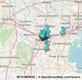 Mappa Via San Pietro, 35139 Padova PD, Italia (4.09)