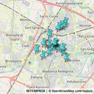 Mappa Via San Pietro, 35139 Padova PD, Italia (1.133)