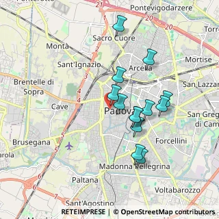 Mappa Via San Pietro, 35139 Padova PD, Italia (1.57692)