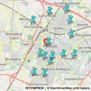 Mappa Via San Pietro, 35139 Padova PD, Italia (2.23286)