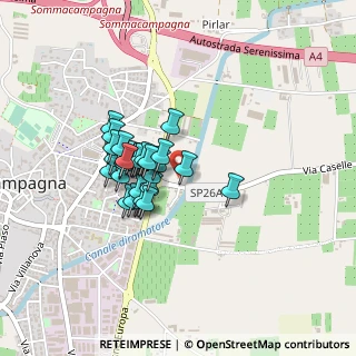 Mappa Sommacampagna Via Caselle, 37066 Sommacampagna VR, Italia (0.31071)