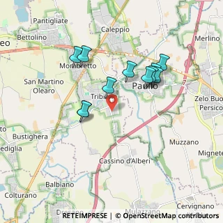 Mappa Via Udine, 20067 Tribiano MI, Italia (1.59909)