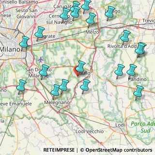 Mappa Via Udine, 20067 Tribiano MI, Italia (10.794)