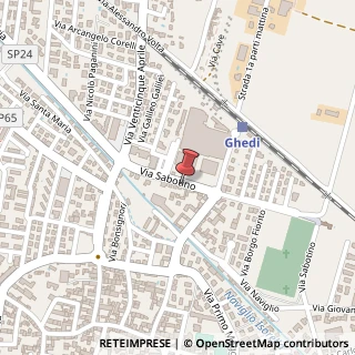 Mappa Via Sabotino, 27, 25016 Ghedi, Brescia (Lombardia)