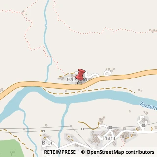 Mappa Frazione Calsazio, 21, 10080 Pont Canavese, Torino (Piemonte)