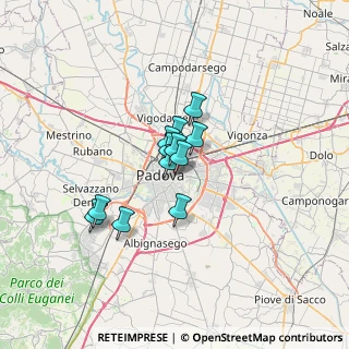 Mappa Via del Portello, 35131 Padova PD, Italia (4.0225)
