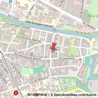 Mappa Via del Portello, 12, 35131 Padova, Padova (Veneto)