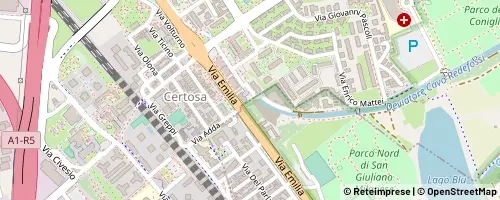 Mappa San Donato Milanese