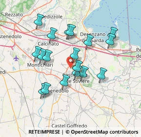 Mappa Via Montefora, 46043 Castiglione delle Stiviere MN, Italia (6.47278)