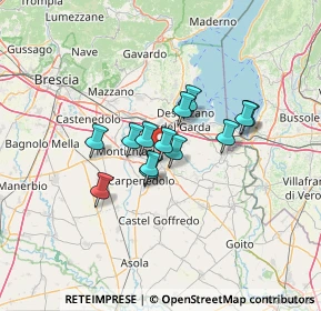 Mappa Via Montefora, 46043 Castiglione delle Stiviere MN, Italia (8.99462)