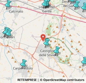 Mappa Via Montefora, 46043 Castiglione delle Stiviere MN, Italia (6.65375)