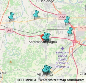 Mappa Via Ospedaletto, 37066 Sommacampagna VR, Italia (4.36)