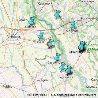 Mappa Via Circonvallazione, 28065 Cerano NO, Italia (9.6385)