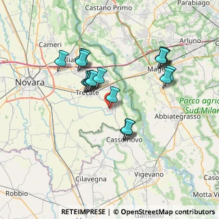 Mappa Via Circonvallazione, 28065 Cerano NO, Italia (6.706)