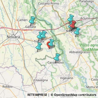 Mappa Via Circonvallazione, 28065 Cerano NO, Italia (7.24)