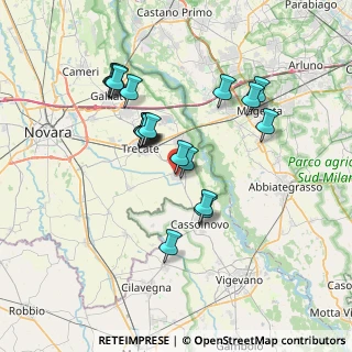 Mappa Via Circonvallazione, 28065 Cerano NO, Italia (6.488)