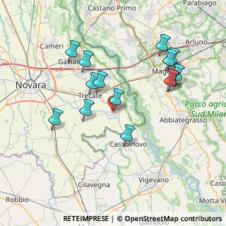 Mappa Via Circonvallazione, 28065 Cerano NO, Italia (7.55929)