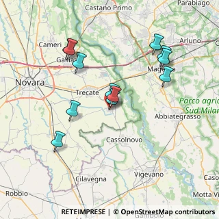 Mappa Via Circonvallazione, 28065 Cerano NO, Italia (7.26)