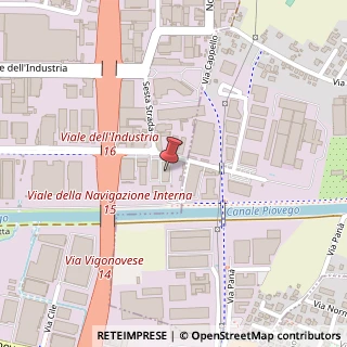 Mappa Viale della Navigazione Interna, 74, 35129 Padova, Padova (Veneto)