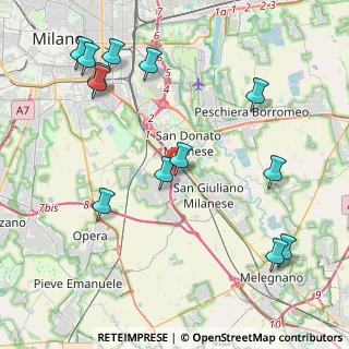 Mappa Via Civesio, 20097 Area Industriale MI, Italia (4.93846)