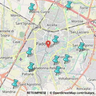 Mappa Via del Santo, 35121 Padova PD, Italia (2.65909)