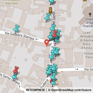 Mappa Via del Santo, 35123 Padova PD, Italia (0.05185)