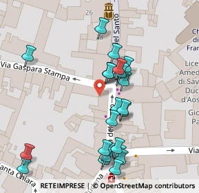 Mappa Via del Santo, 35123 Padova PD, Italia (0.05185)