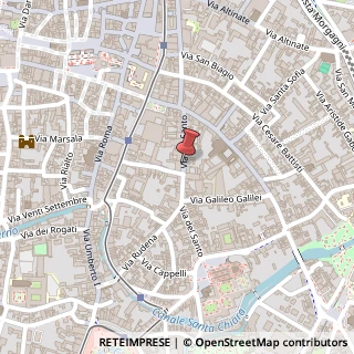 Mappa Via del Santo, 30, 35123 Padova, Padova (Veneto)