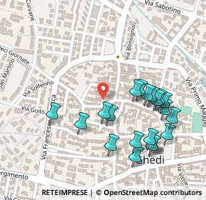 Mappa Via XXIV Maggio, 25016 Ghedi BS, Italia (0.2555)