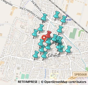 Mappa Via XXIV Maggio, 25016 Ghedi BS, Italia (0.32)